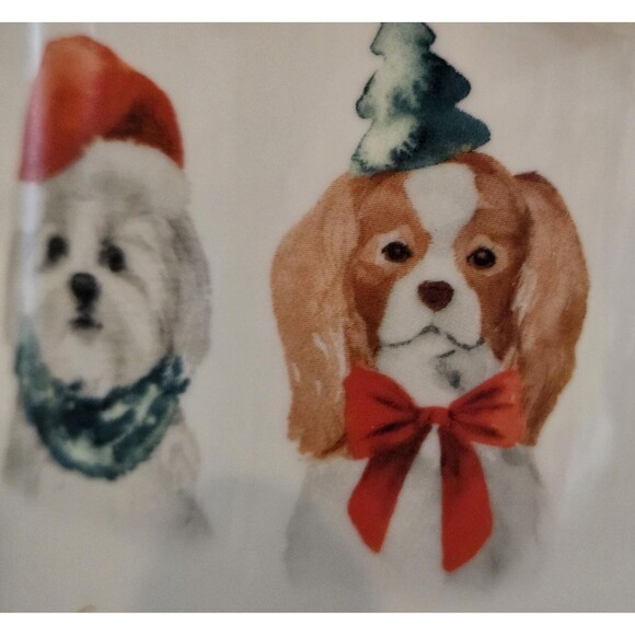 Christmas Dog Holiday Ceramic Large Mug, Coffee/Cocoa, 12 oz., NWT - Picture 5 of 6